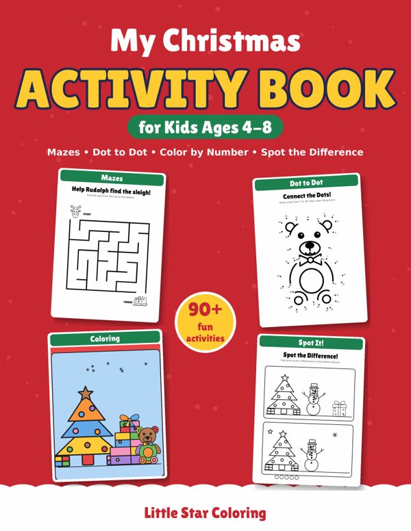 My Christmas Activity Book cover