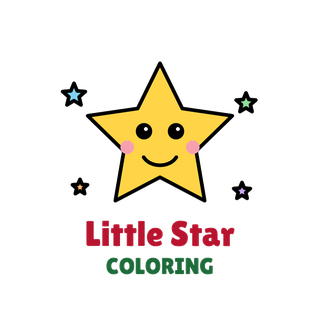 Little Star Coloring logo